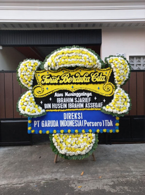 Papan Bunga Duka di Tanjung Aua Nan Xx