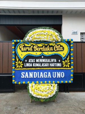 Papan Bunga Duka di Tanjung Aua Nan Xx
